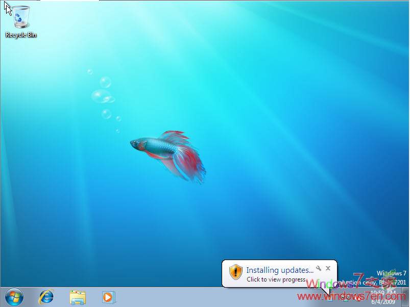 Win7 7201安装完成，并未发现功能有改变