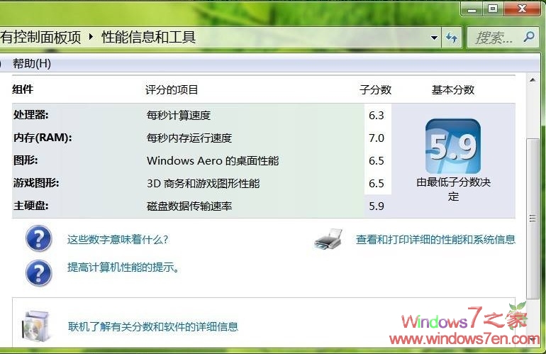 Windows7 7600下CPU和内存超频使用正常