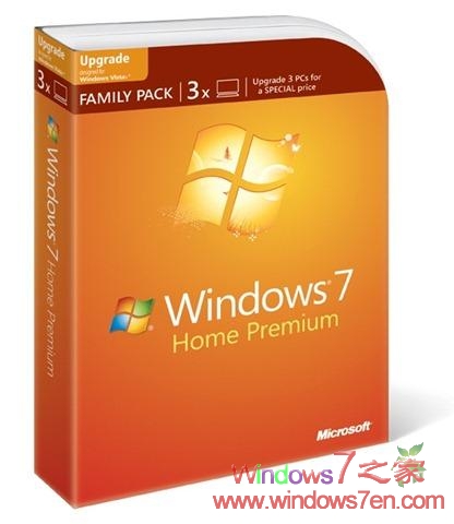 Windows7家庭安装包从今日起接受预订