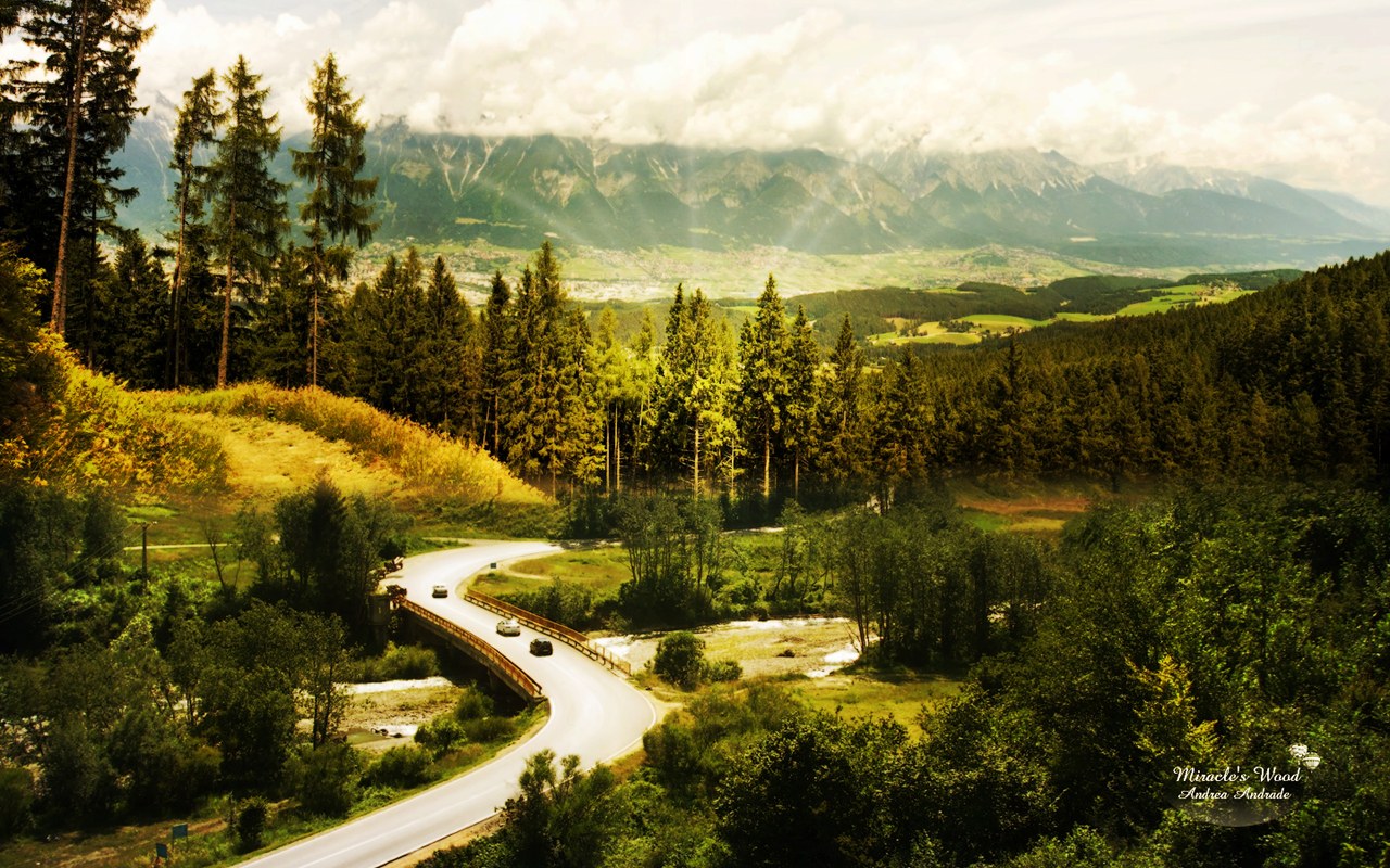 【Windows7壁纸】1280x800高清壁纸 山水风景