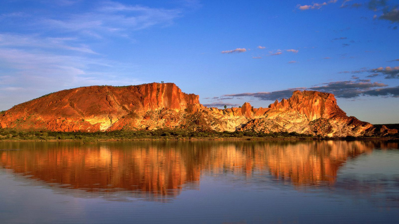 【Windows7壁纸】1366x768高清壁纸 田园风光