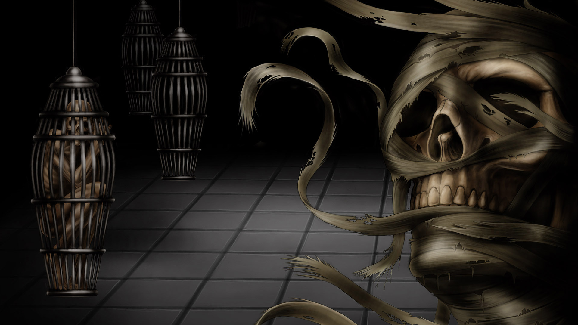 【Windows7壁纸】1920x1080高清壁纸 游戏鬼怪