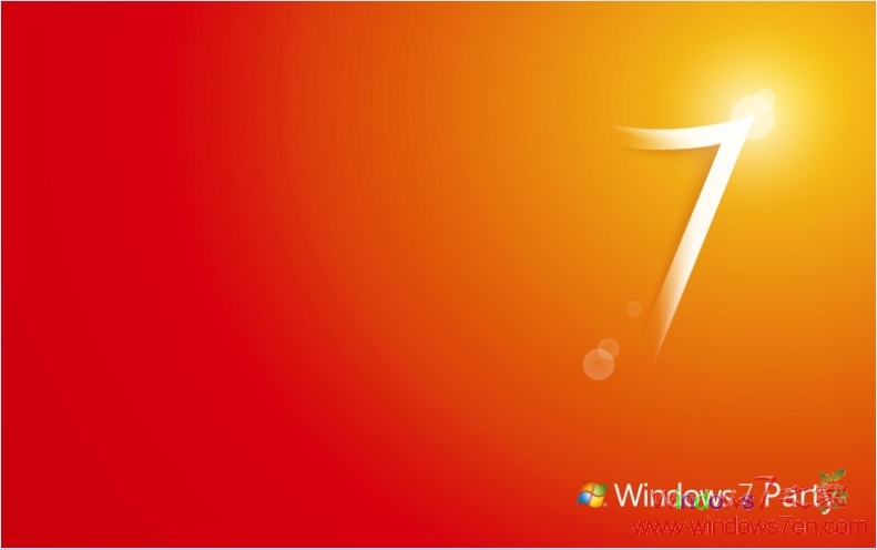 【Windows7壁纸】Windows 7 Party系列桌面壁纸