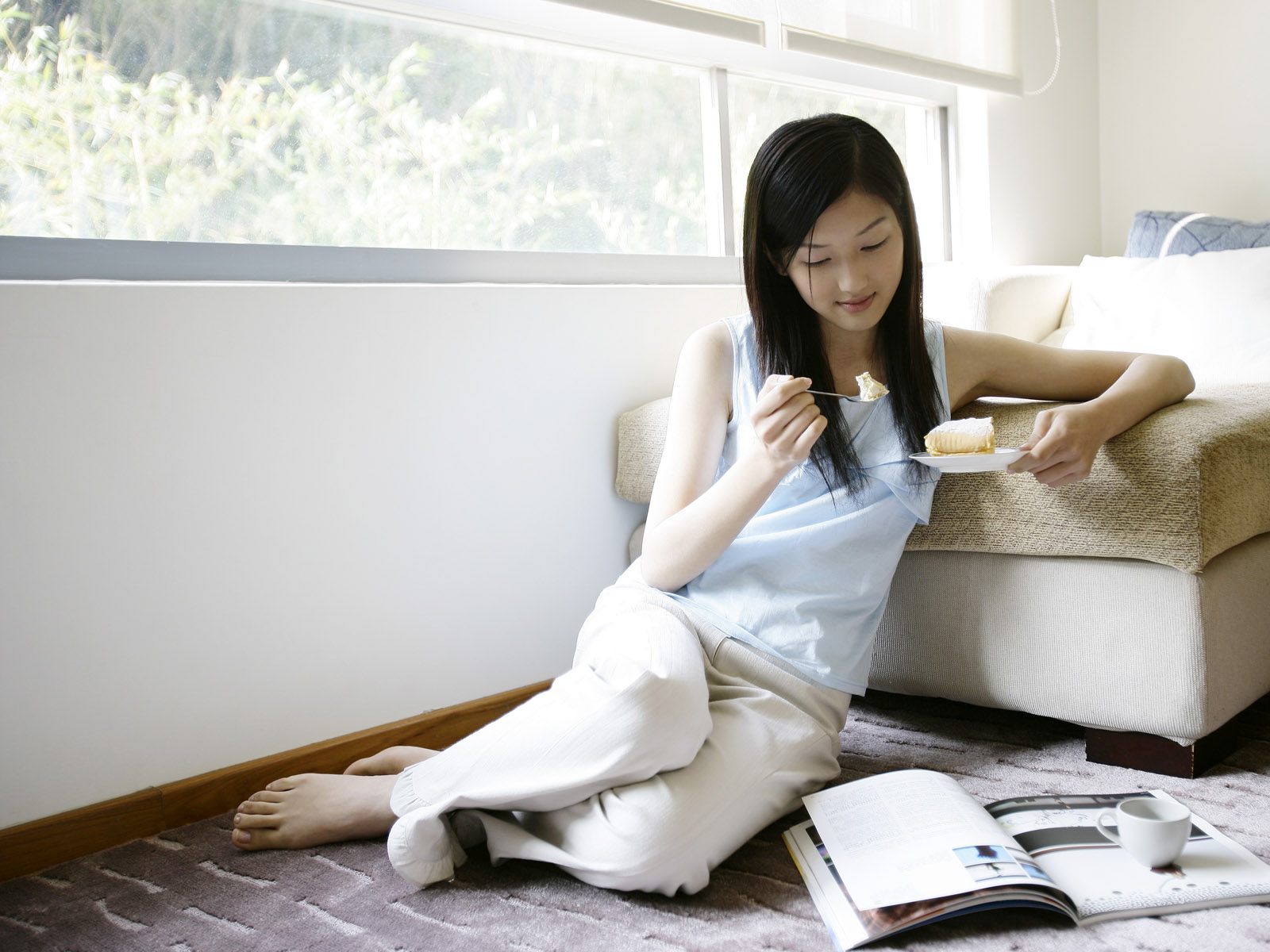 【Windows7壁纸】1600x1200壁纸 女性生活