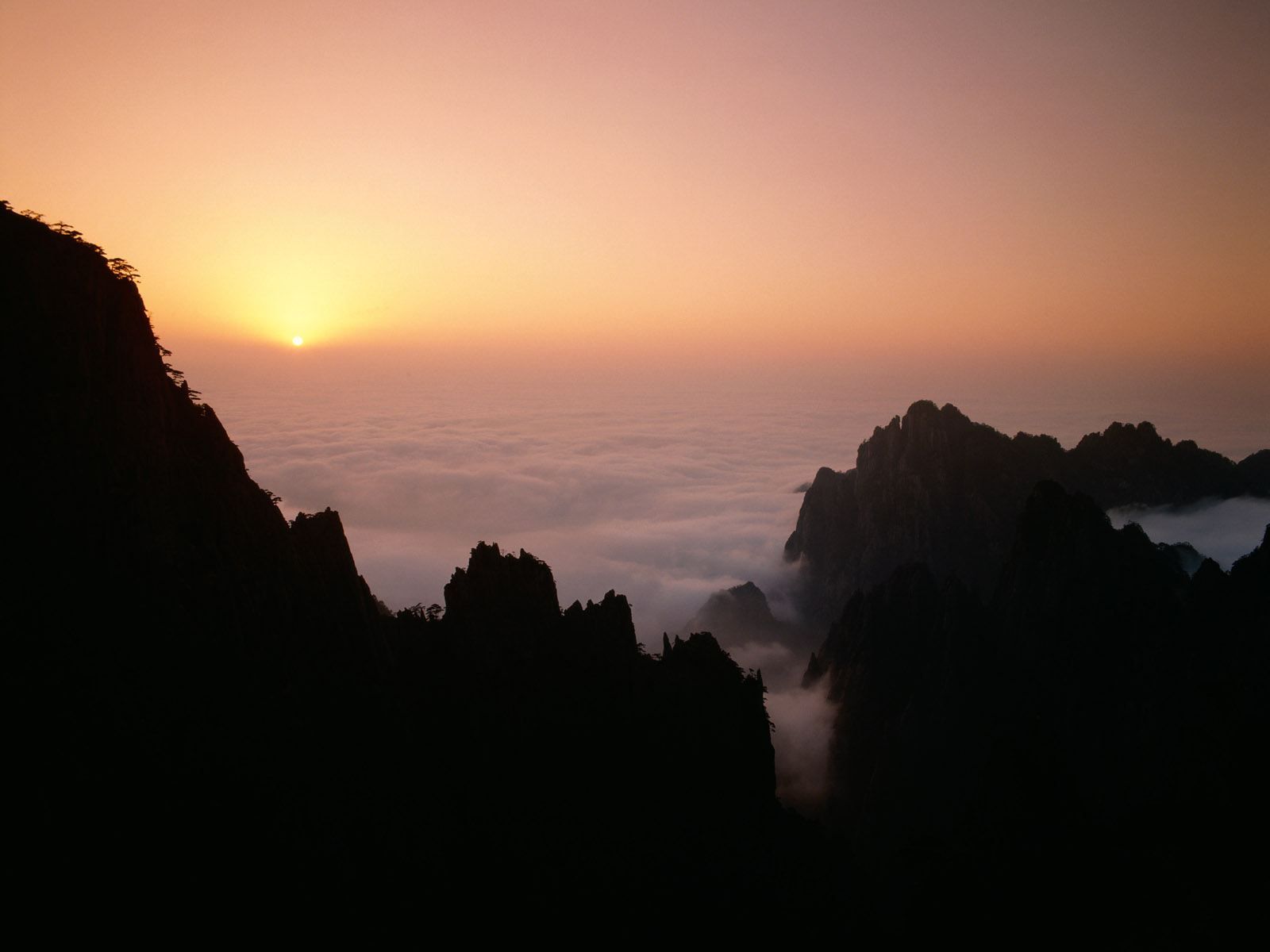 【Windows7壁纸】1600x1200高清壁纸 中国山水