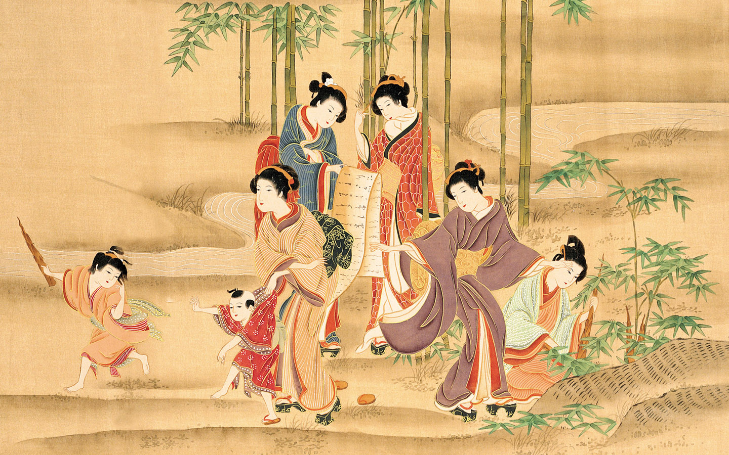 【Windows7壁纸】中国画多分辨率壁纸下载