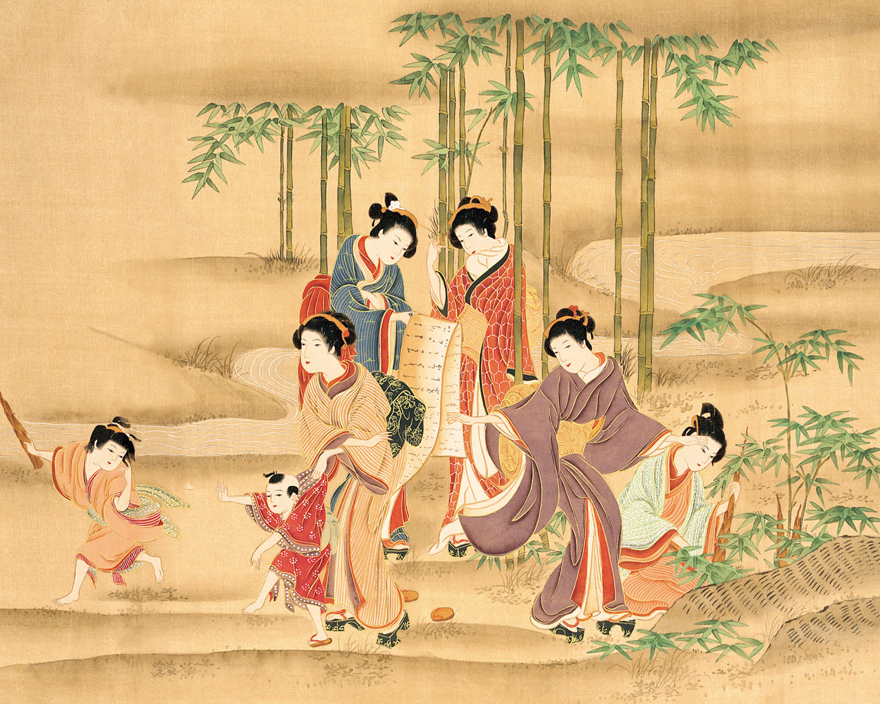 【Windows7壁纸】中国画多分辨率壁纸下载