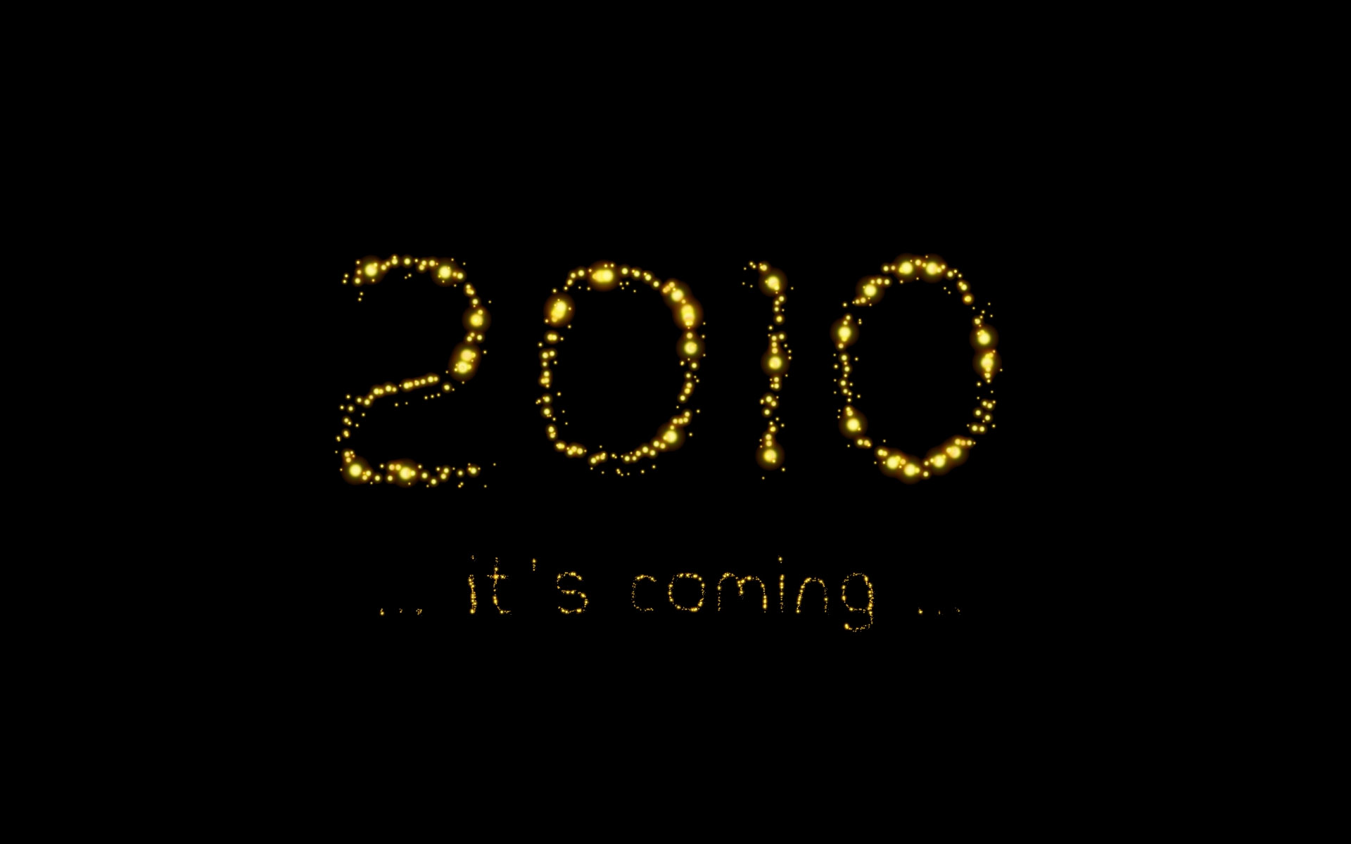 【Windows7壁纸】1920x1200高清壁纸 喜迎2010