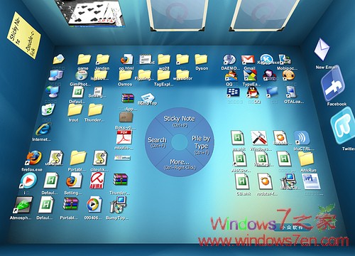 极酷3D桌面 BumpTop 1.51.5019 支持Windows7