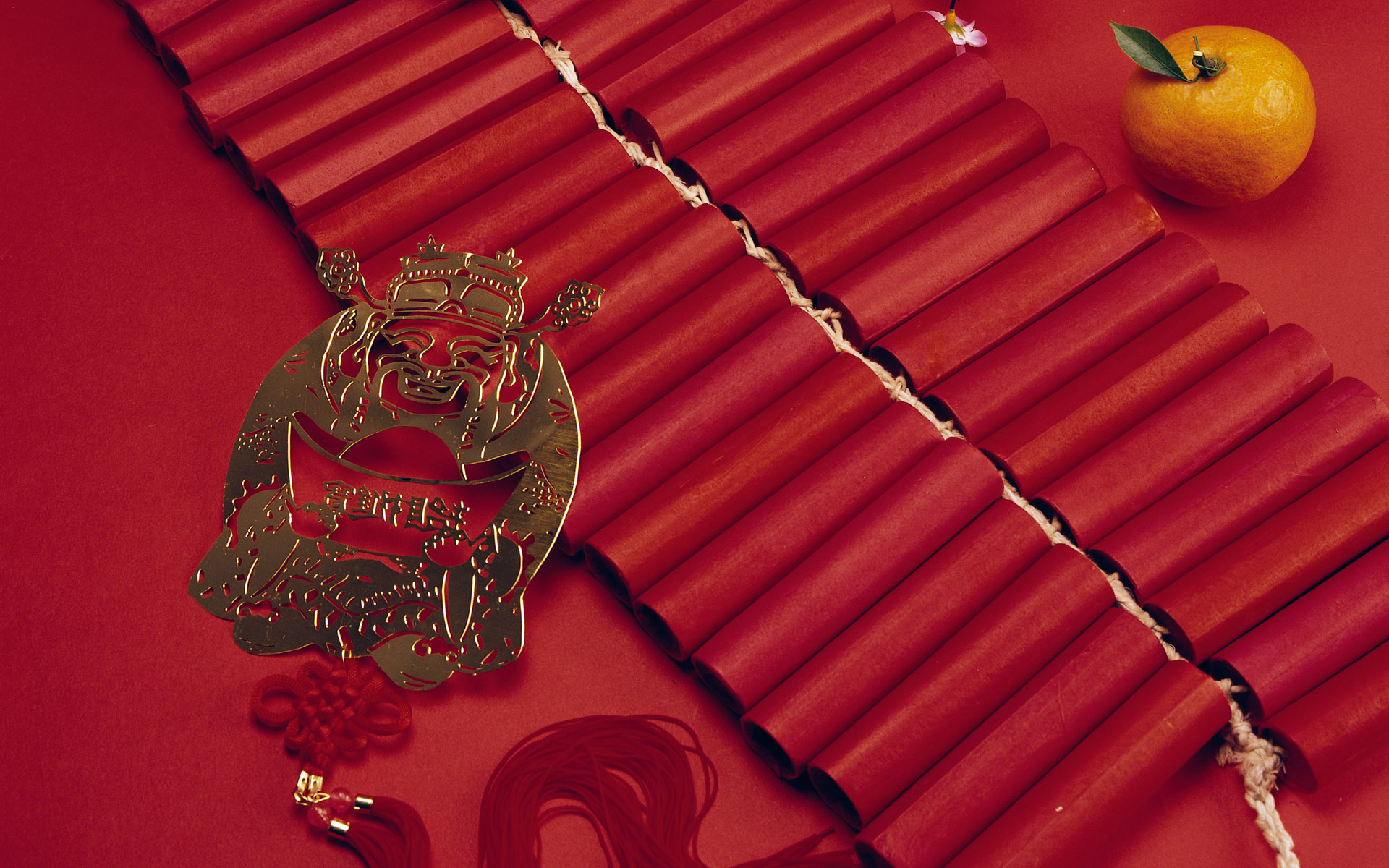 1920x1200高清壁纸：中国春节喜庆桌面壁纸