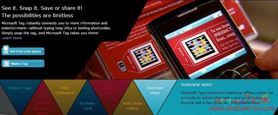 微软为Android发布标签阅读器Microsoft Tag Reader