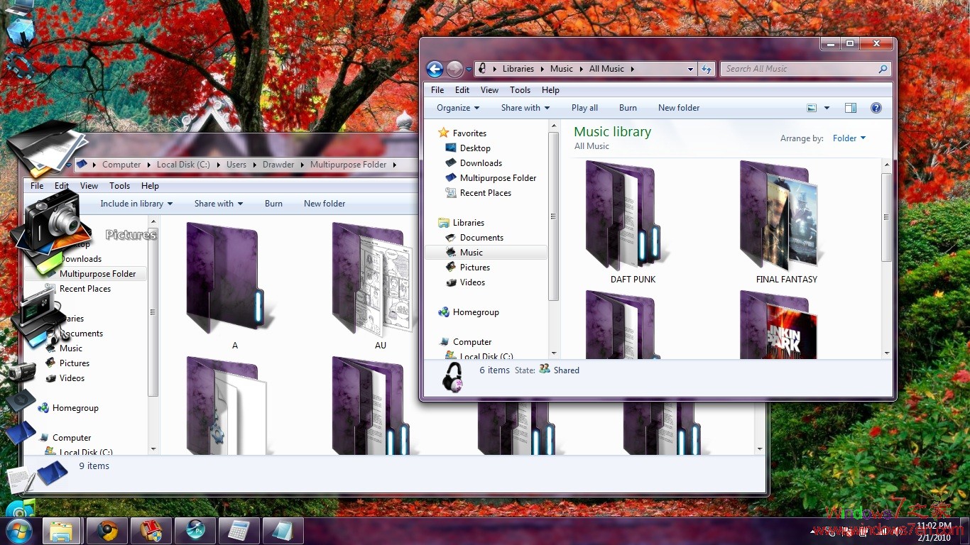 精美Windows7专用ICO图标下载 附PNG源图