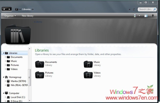 Windows7黑色主题Best of the Best X86 Top inst