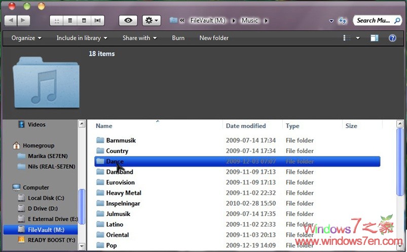 很漂亮的Win7仿苹果主题 Leopard IconPack installer