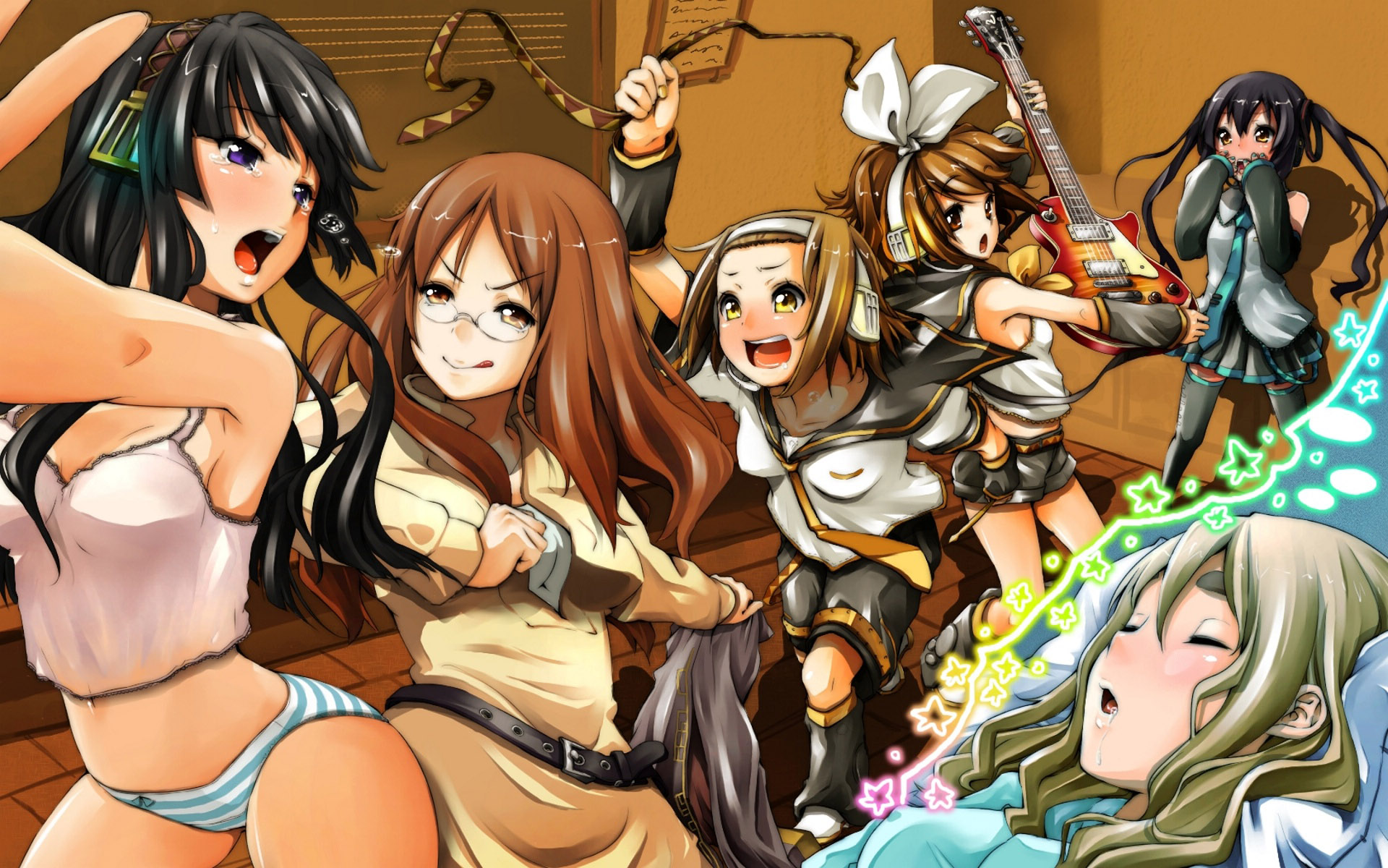 1920x1200高清壁纸:动漫卡通人物桌面壁纸