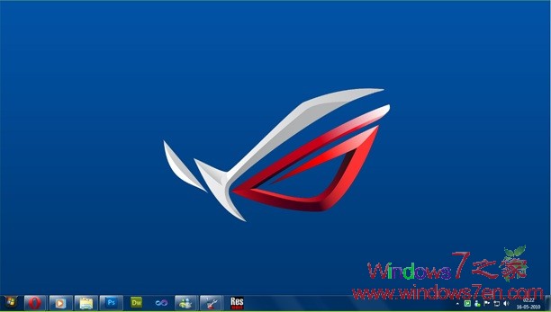 Windows7洁净蓝色主题 CleanX7 1.0