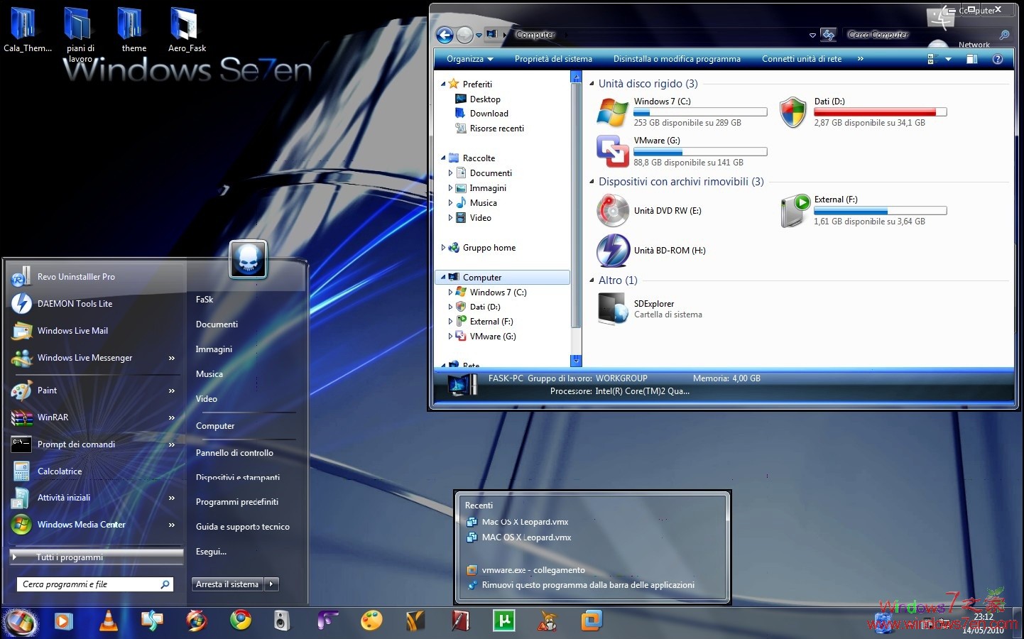 Windows7简洁主题 Aero_Chicche7_Final_Theme