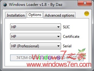 Windows7 Loader V1.8.0 By Daz 最新激活利器