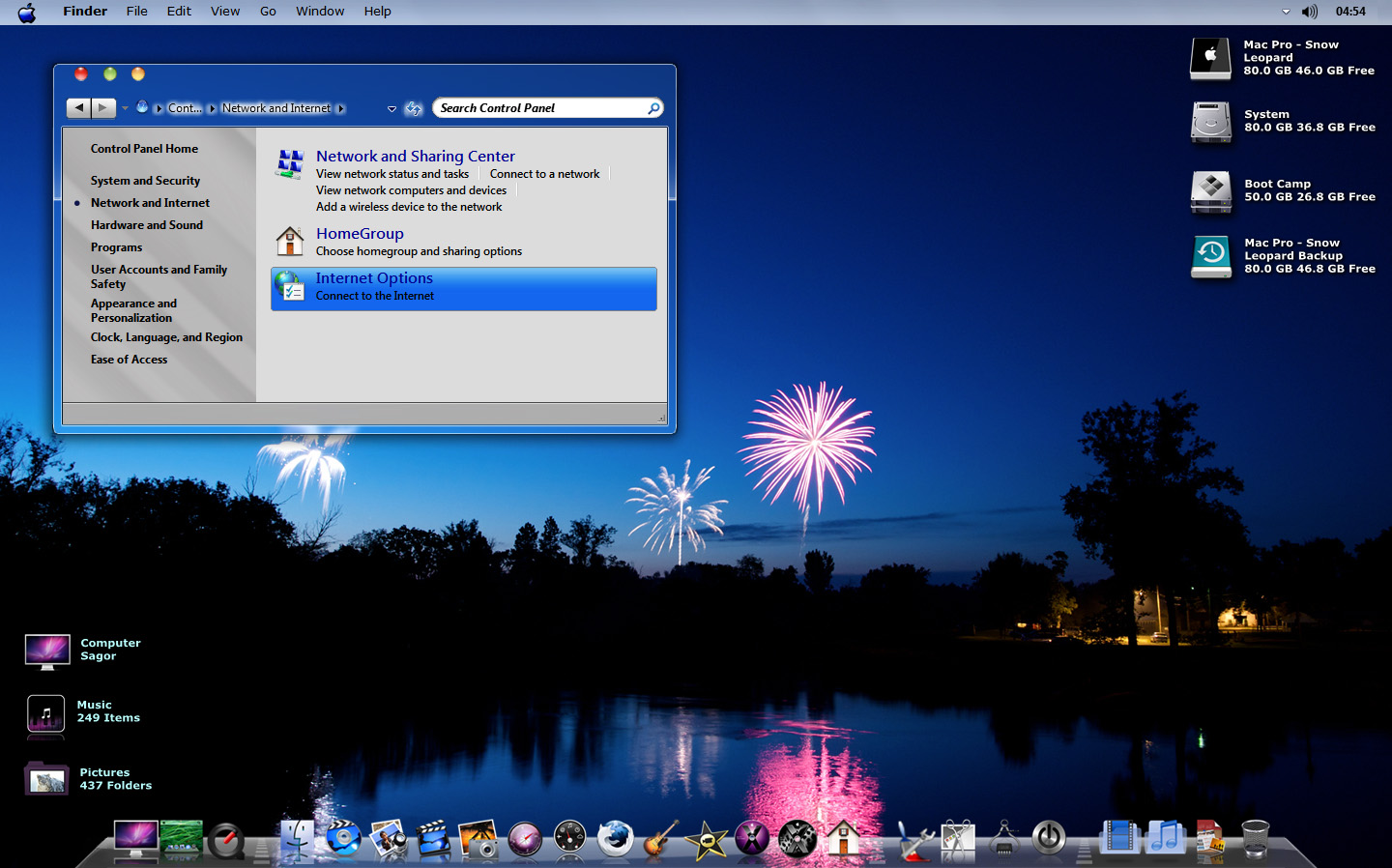 Windows7苹果主题Snow Leopard for 7-Updated