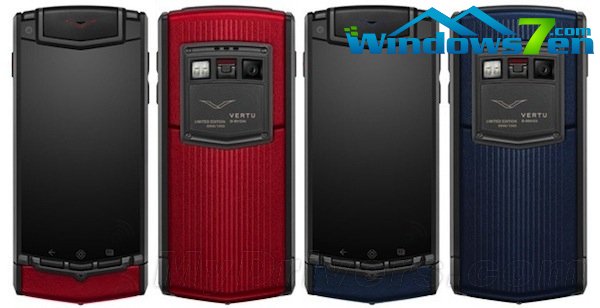 红色蓝色限量版Vertu Ti开始销售