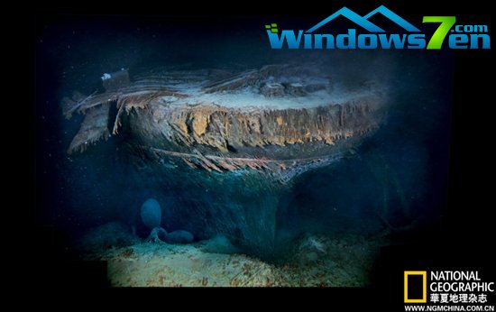 泰坦尼克号百年真容：海底残骸细节曝光