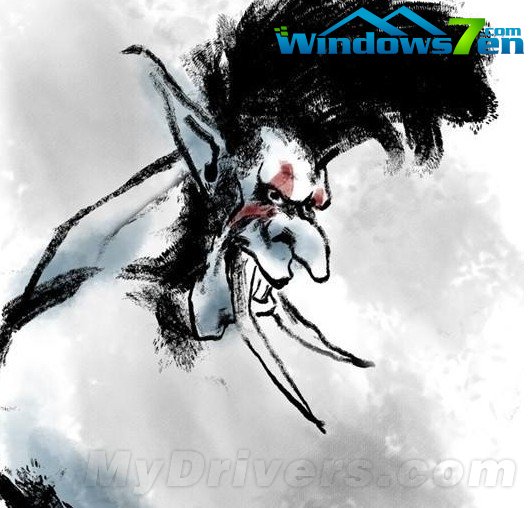 中国水墨浸染的《魔兽世界》插画欣赏