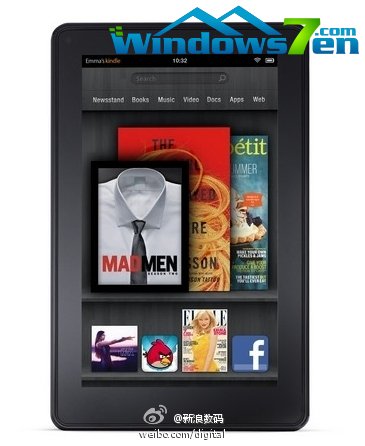 亚马逊平板机Kindle Fire正式发布 只卖199美元