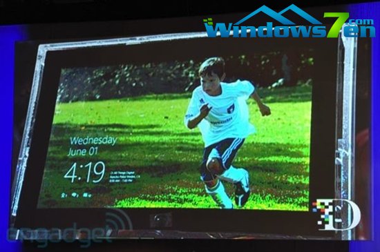 微软首次展示Windows 8