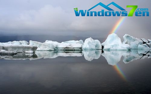 红橙黄绿青蓝紫!win7主题《彩虹》壁纸下载