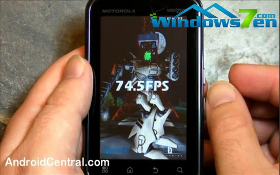 机不可貌相 摩托Droid Pro超高图形能力