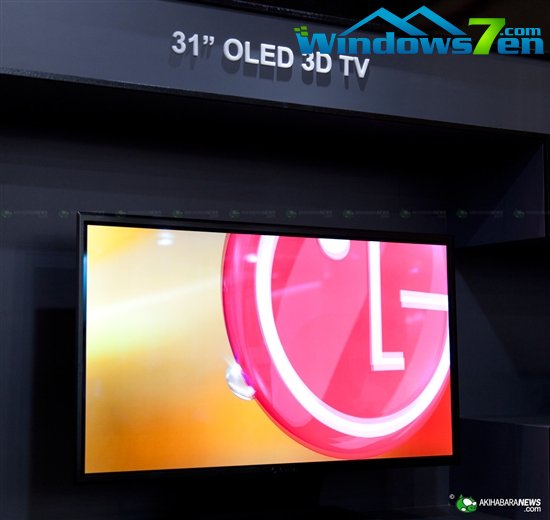 LG展示裸眼3D OLED屏+2.6mm超薄电视