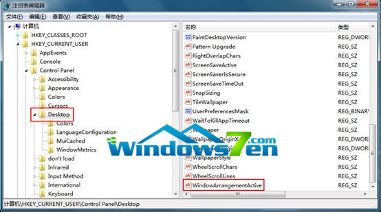 图4 WindowArrangementActive