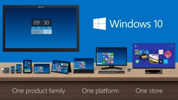 微软,Windows 10,Android,iOS