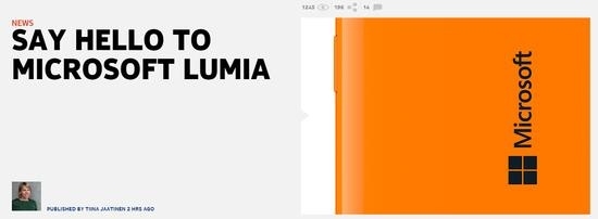Nokia Lumia品牌,Microsoft Lumia,微软