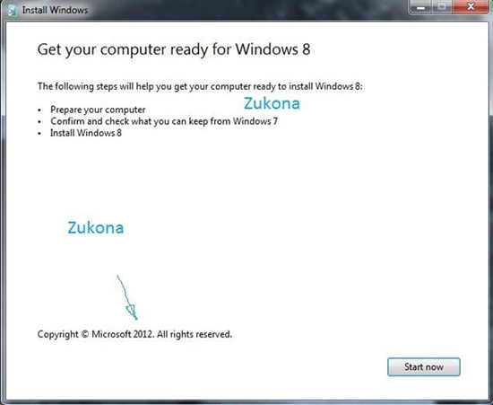 Windows 8升级版安装截图曝光