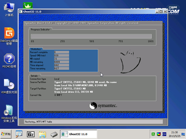 u盘系统重装win7