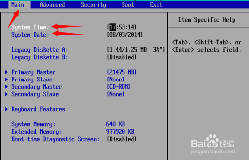 BIOS设置细节详解：[3]系统时间的设置